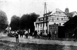 Historisches Bild Außenansicht vom Leipziger Hof Fulda